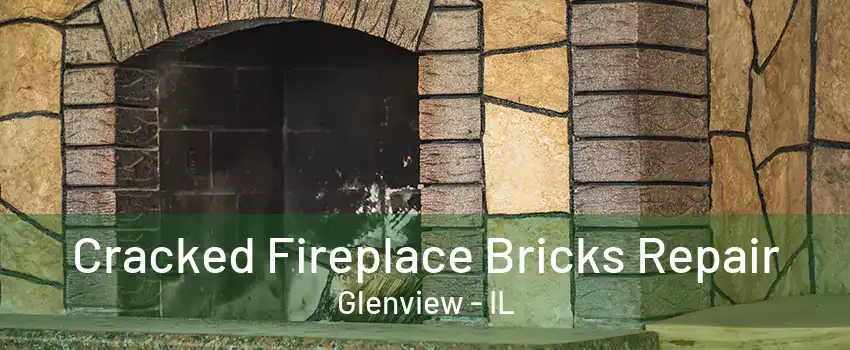 Cracked Fireplace Bricks Repair Glenview - IL