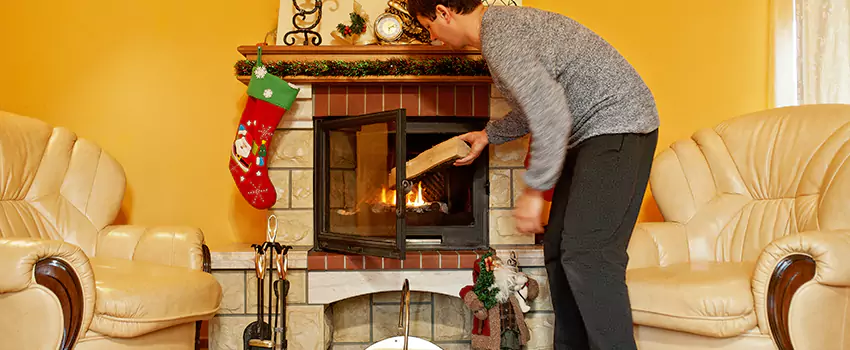 Gas to Wood-Burning Fireplace Conversion Services in Glenview, Illinois