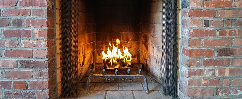 Repairing Damaged Fireplace Tiles in Glenview, Illinois