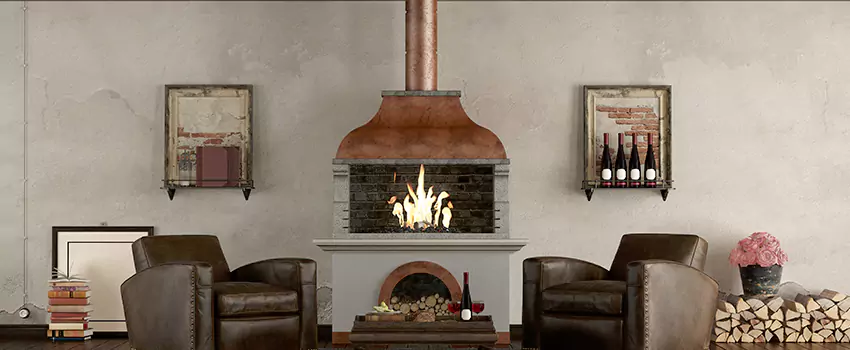 Thelin Hearth Products Providence Pellet Insert Fireplace Installation in Glenview, IL