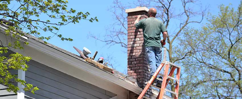 Vinyl and PVC Chimney Flashing Installation in Glenview, IL